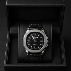 Ronsin Black Leather