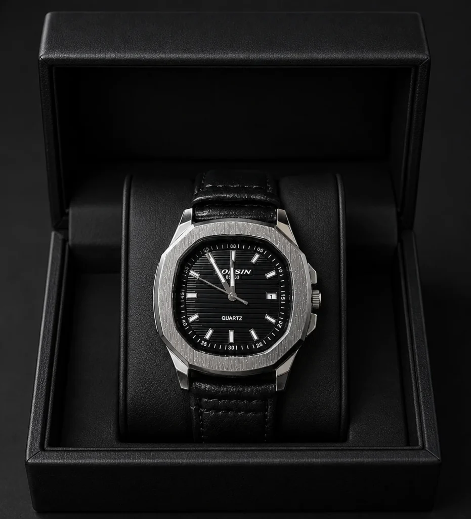 Ronsin Black Leather